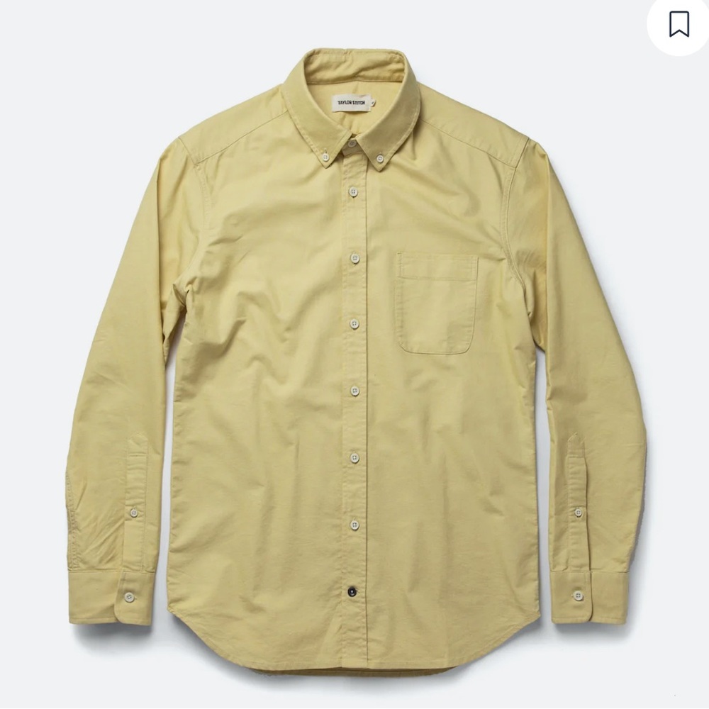 Taylor Stitch: The Jack
 in Straw everyday oxford